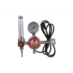 Redukční ventil Sherman s průtokoměrem a ohřívačem Ar/CO2 36V, W21,8x1/14