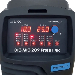 Synergický svařovací invertor Sherman DIGIMIG 209 ProHIT 4R