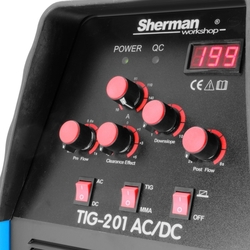 Invertorová svářečka Sherman TIG 201 AC/DC
