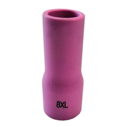 Keramická hubice č.8, 12.5x72mm pro hořáky TIG 9/20 s plynovou čočkou 53N61SXXXL