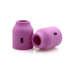 Keramická hubice č.6, 9,5x25mm pro hořáky TIG 9/20 s plynovou čočkou 53N60