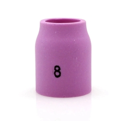 Keramická hubice č.8, 12,5x25mm pro hořáky TIG 9/20 s plynovou čočkou 53N61S