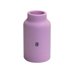 Keramická hubice č.8, 12,5 x 42mm pro hořáky TIG 17/18/26 s plynovou čočkou 54N14