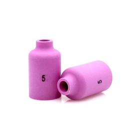 Keramická hubice č.5, 8,0 x 42mm pro hořáky TIG 17/18/26 s plynovou čočkou 54N17