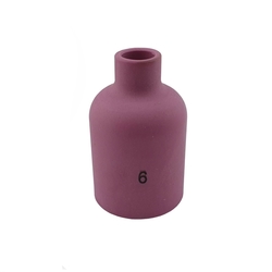 Keramická hubice č.6, 9,5x48mm pro hořáky TIG 17/18/26, JUMBO 57N75