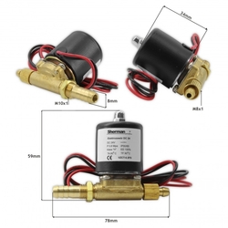 Elektromagnetický ventil VZCT 6.5FS DC 24V 