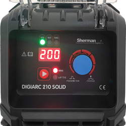 Invertorová mini svářečka Sherman DIGIARC 210 SOLID