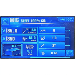 Svařovací invertor Sherman DIGIMIG 351 COMBO PULSE LCD