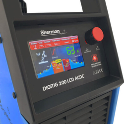 Svařovací sada Sherman DIGITIG 200 LCD AC/DC s vozíkem