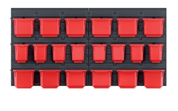 Závěsný panel KOR6 800x400mm s 20 boxy