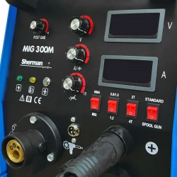 Svařovací profi invertor Sherman MIG 300M/4R, hořák 4m