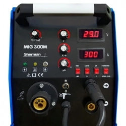 Svařovací profi invertor Sherman MIG 300M/4R, hořák 4m