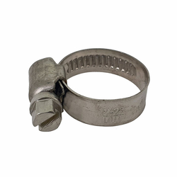 Hadicová spona šneková W2 12-22mm, šíře 9mm, nerez