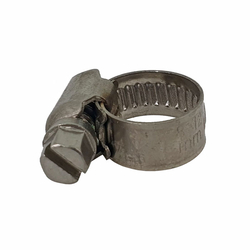 Hadicová spona šneková W2 8-12mm, šíře 9mm, nerez