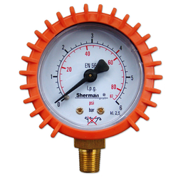 Manometer (tlakoměr) LPG 6 Bar typ Mouse