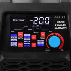 Invertorová svářečka Sherman DIGITIG 218 AC/DC MULTIWAVE