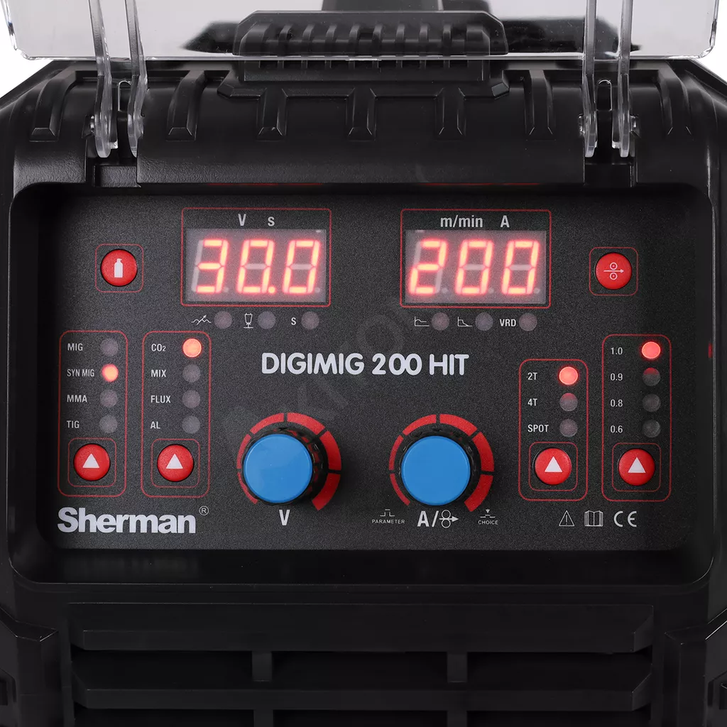 Synergický svařovací invertor Sherman DIGIMIG 200 HIT