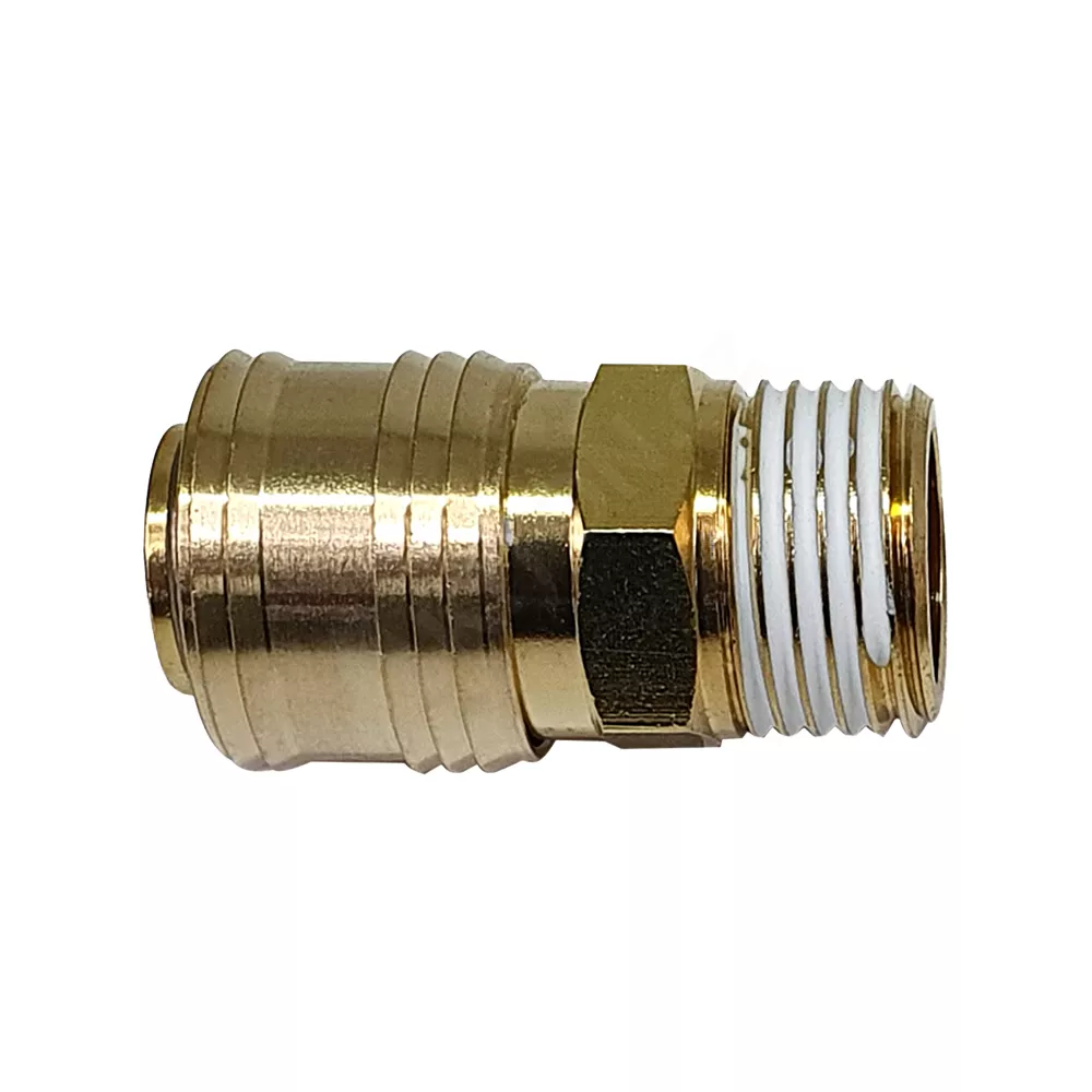 Rychlospojka typ 26 s vnějším závitem 1/2" pro pneumatické instalace, mosaz