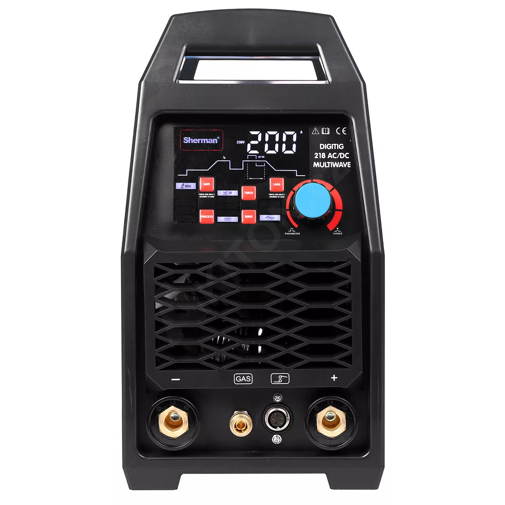 Invertorová svářečka Sherman DIGITIG 218 AC/DC MULTIWAVE