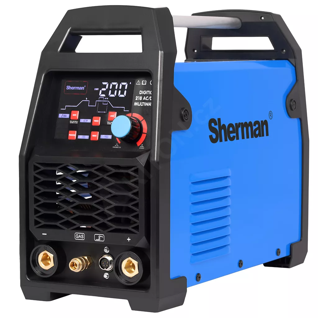 Invertorová svářečka Sherman DIGITIG 218 AC/DC MULTIWAVE