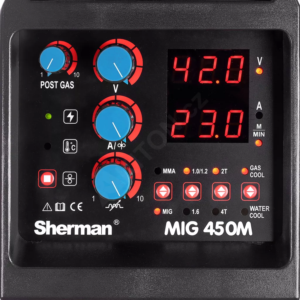 Svařovací profi invertor Sherman MIG 450M/4R